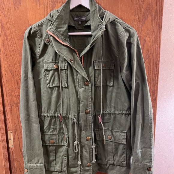 Market & Spruce Jackets & Blazers - Market & Spruce Hooded Field Jacket